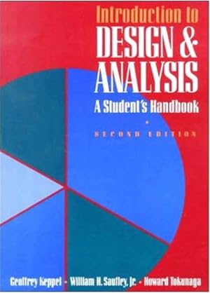 Imagen del vendedor de Introduction to Design and Analysis : A Student's Handbook a la venta por GreatBookPrices