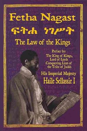 Seller image for Fetha Nagast : The Law of the Kings for sale by GreatBookPrices