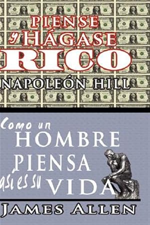 Image du vendeur pour Piense Y Hagase Rico & Como Un Hombre Piensa Asi Es Su Vida / Think and Grow Rich & As A Man Thinketh -Language: spanish mis en vente par GreatBookPrices