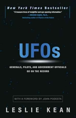 Imagen del vendedor de UFOs : Generals, Pilots, and Government Officials Go on the Record a la venta por GreatBookPrices