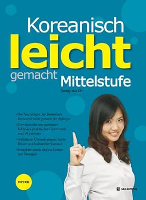 Seller image for Koreanisch leicht gemacht - Mittelstufe, m. 1 Audio-CD for sale by BuchWeltWeit Ludwig Meier e.K.