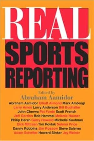 Seller image for Real Sports Reporting for sale by GreatBookPrices