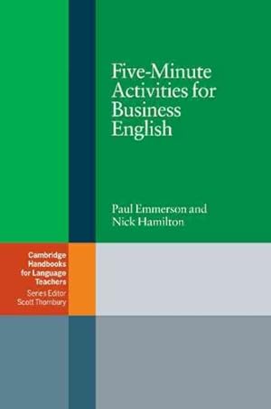 Immagine del venditore per Five Minute Activities For Business English venduto da GreatBookPrices