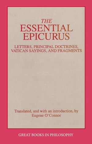 Image du vendeur pour Essential Epicurus : Letters, Principal Doctrines, Vatican Sayings, and Fragments mis en vente par GreatBookPrices