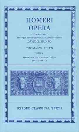 Immagine del venditore per Homeri Opera : Iliadis Libros I-XII Continens -Language: greek venduto da GreatBookPrices