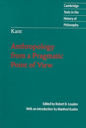 Seller image for Anthropology from a Pragmatic Point of View for sale by GreatBookPrices
