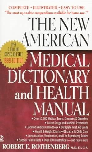 Seller image for New American Medical Dictionary and Health Manual for sale by GreatBookPrices