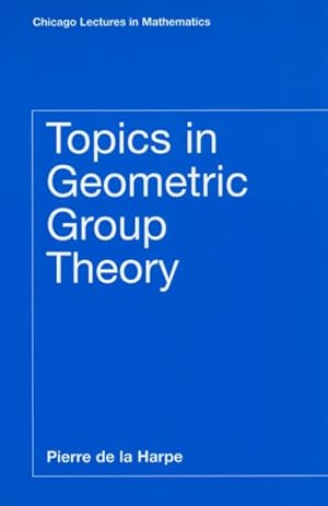 Imagen del vendedor de Topics in Geometic Group Theory a la venta por GreatBookPrices