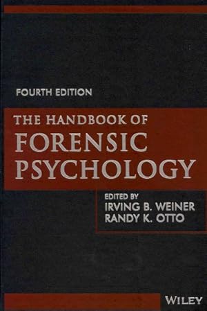 Imagen del vendedor de Handbook of Forensic Psychology a la venta por GreatBookPrices