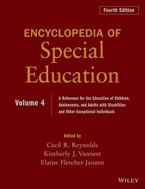 Immagine del venditore per Encyclopedia of Special Education : A Reference for the Education of Children, Adolescents, and Adults With Disabilities and Other Exceptional Individuals venduto da GreatBookPrices