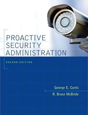 Seller image for Proactive Security Administration for sale by GreatBookPrices