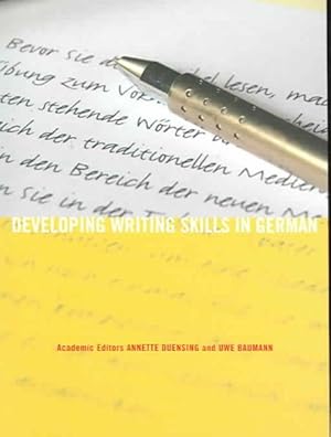 Bild des Verkufers fr Developing Writing Skills in German zum Verkauf von GreatBookPrices