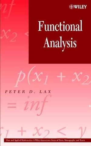 Immagine del venditore per Functional Analysis venduto da GreatBookPrices