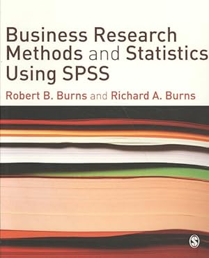 Bild des Verkufers fr Business Research Methods and Statistics Using SPSS zum Verkauf von GreatBookPrices