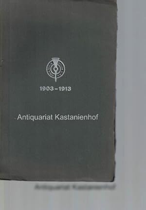 Bild des Verkufers fr X. Jahresbericht des Akademischen Alpen-Vereins Berlin 1913,Akadem. Alpenverein Berlin 1903 - 1913, zum Verkauf von Antiquariat Kastanienhof