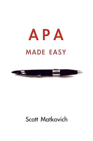 Imagen del vendedor de Apa Made Easy a la venta por GreatBookPrices