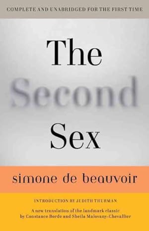 Bild des Verkufers fr Second Sex zum Verkauf von GreatBookPrices