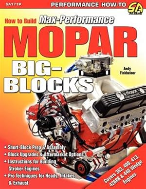 Seller image for How to Build Max-performance Mopar Big-blocks for sale by GreatBookPrices