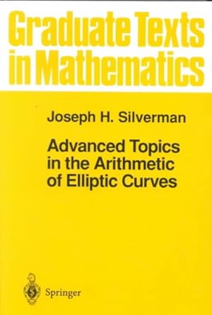 Immagine del venditore per Advanced Topics in the Arithmetic of Elliptic Curves venduto da GreatBookPrices