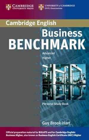 Immagine del venditore per Business Benchmark Personal Study Book : Advanced, Higher venduto da GreatBookPrices