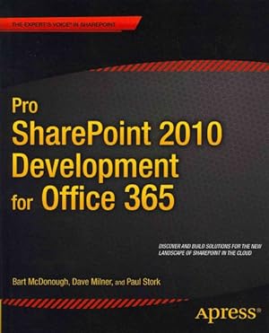 Seller image for Pro SharePoint 2010 Development for Office 365 for sale by GreatBookPrices