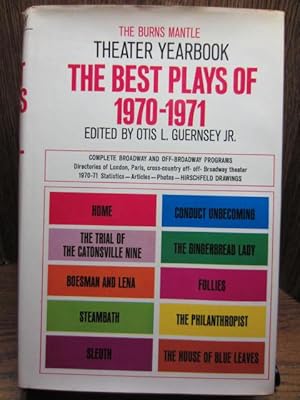 Imagen del vendedor de THE BEST PLAYS OF 1970-1971 a la venta por The Book Abyss