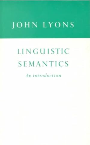 Seller image for Linguistic Semantics : An Introduction for sale by GreatBookPrices
