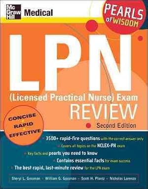 Image du vendeur pour Lpn Licensed Practical Nurse Exam Review mis en vente par GreatBookPrices