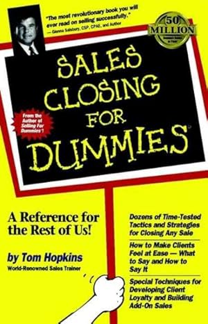 Imagen del vendedor de Sales Closing for Dummies a la venta por GreatBookPrices