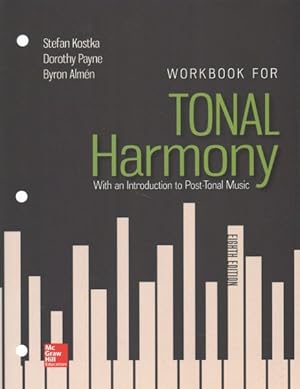 Imagen del vendedor de Tonal Harmony : With an Introduction to Post-tonal Music a la venta por GreatBookPrices