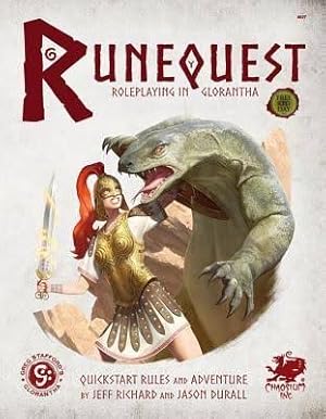 Bild des Verkufers fr Runequest: Roleplaying in Glorantha Quick Start zum Verkauf von GreatBookPrices