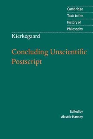 Image du vendeur pour Concluding Unscientific Postscript to the Philosophical Crumbs mis en vente par GreatBookPrices