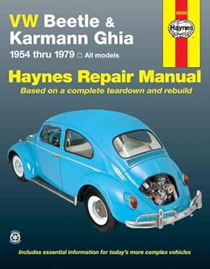 Imagen del vendedor de Vw Beetle & Karmann Ghia Automotive Repair Manual a la venta por GreatBookPrices
