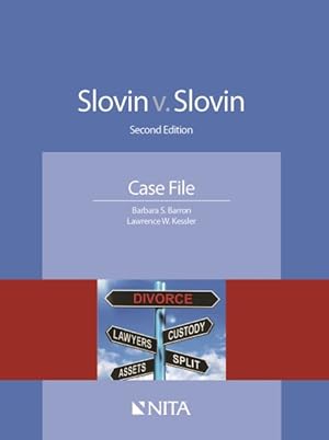Imagen del vendedor de Slovin V. Slovin : Case File a la venta por GreatBookPrices