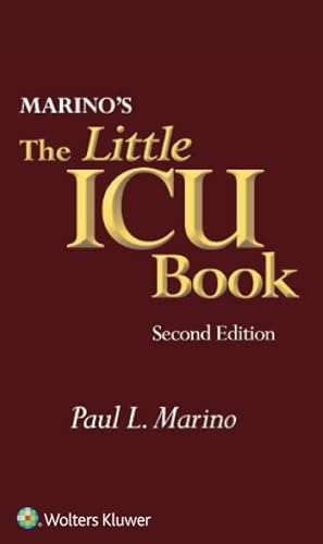 Image du vendeur pour Marino's The Little ICU Book mis en vente par GreatBookPrices