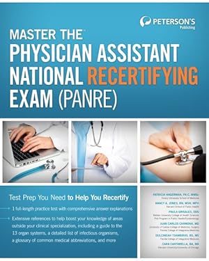 Imagen del vendedor de Master the Physician Assistant National Recertifying Exam Panre a la venta por GreatBookPrices