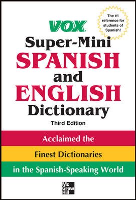 Imagen del vendedor de Vox Super-Mini Spanish and English Dictionary -Language: Spanish a la venta por GreatBookPrices