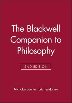 Immagine del venditore per Blackwell Companion to Philosophy venduto da GreatBookPrices