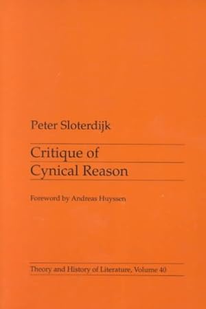 Immagine del venditore per Critique of Cynical Reason venduto da GreatBookPrices