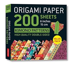 Immagine del venditore per Origami Paper Kimono Patterns : Tuttle Origami Paper; High-quality Double-sided Origami Sheets Printed With 12 Patterns; Instructions for 6 Projects Included; 200 Sheets, 6 Inch, 15 Cm venduto da GreatBookPrices