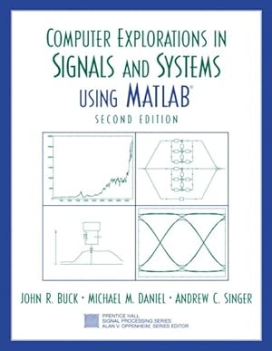 Bild des Verkufers fr Computer Explorations in Signals and Systems Using Matlab zum Verkauf von GreatBookPrices