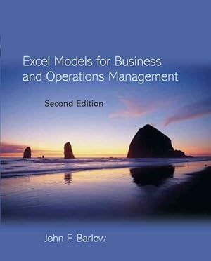 Immagine del venditore per Excel Models for Business and Operations Management venduto da GreatBookPrices