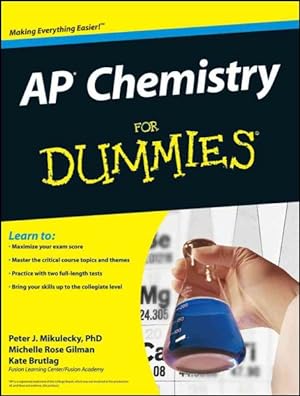 Image du vendeur pour AP Chemistry for Dummies mis en vente par GreatBookPrices