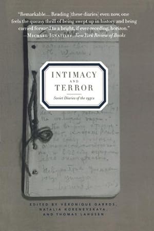 Imagen del vendedor de Intimacy and Terror a la venta por GreatBookPrices