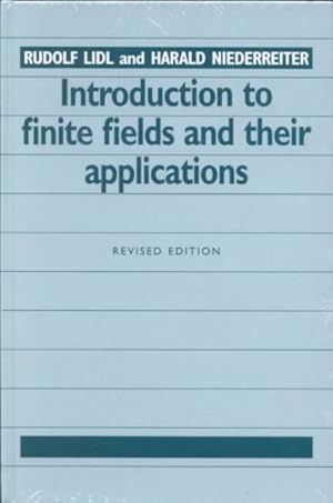 Immagine del venditore per Introduction to Finite Fields and Their Applications venduto da GreatBookPrices