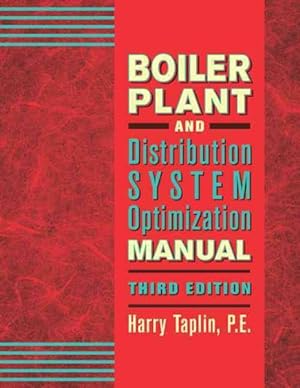 Seller image for Boiler Plant and Distribution System Optimization Manual for sale by GreatBookPrices