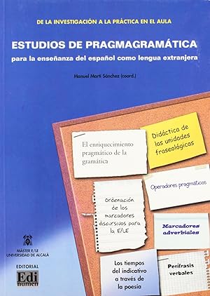 Seller image for Estudios de pragmagramtica para la enseanza del espaol como lengua extranjera for sale by Imosver