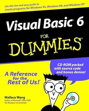 Image du vendeur pour Visual Basic 6 for Dummies mis en vente par GreatBookPrices