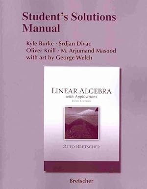 Imagen del vendedor de Linear Algebra With Applications a la venta por GreatBookPrices