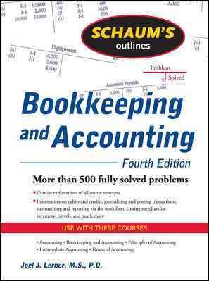 Seller image for Schaum's Outline of Bookkeeping and Accounting for sale by GreatBookPrices